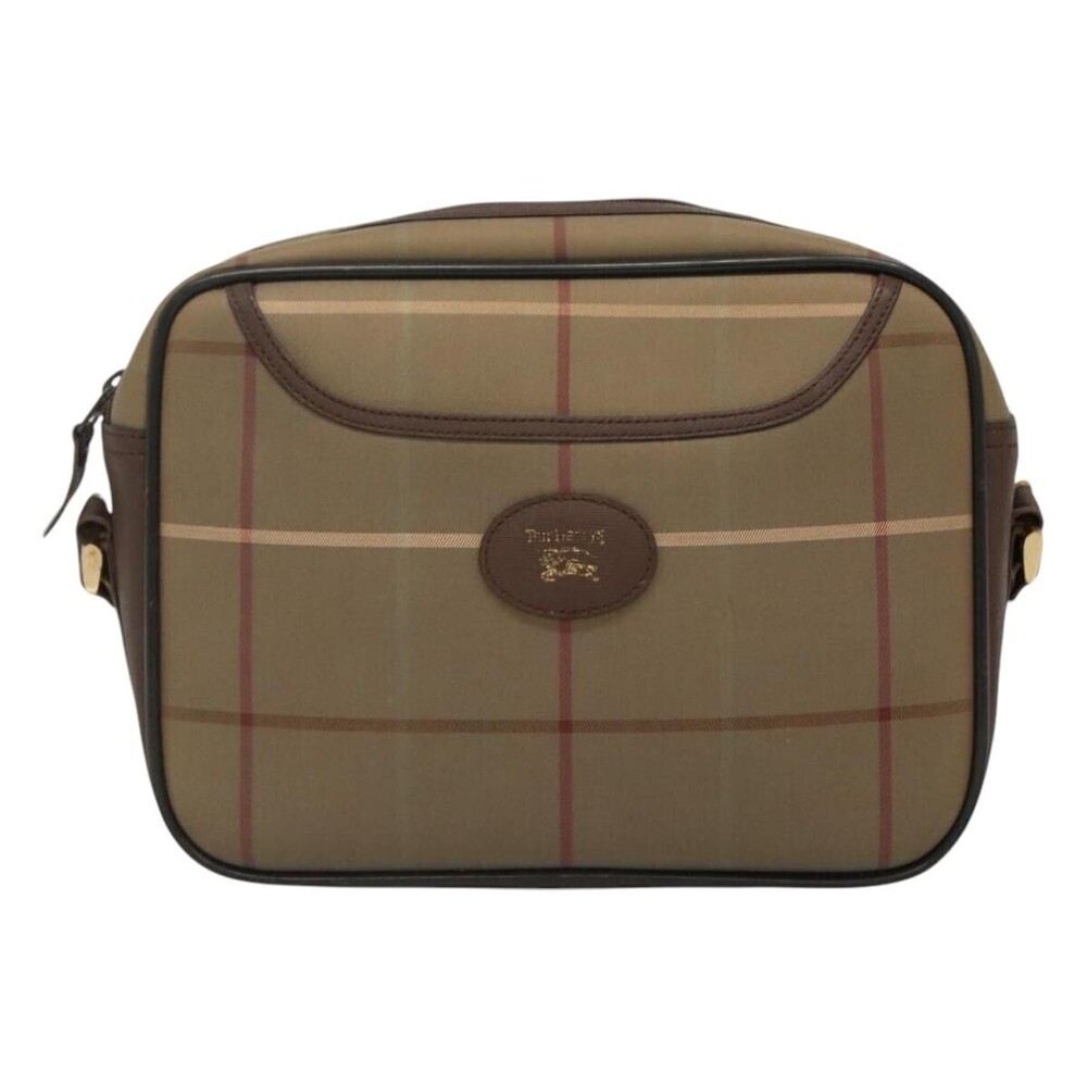 Burberry Nova check Canvas and Leather